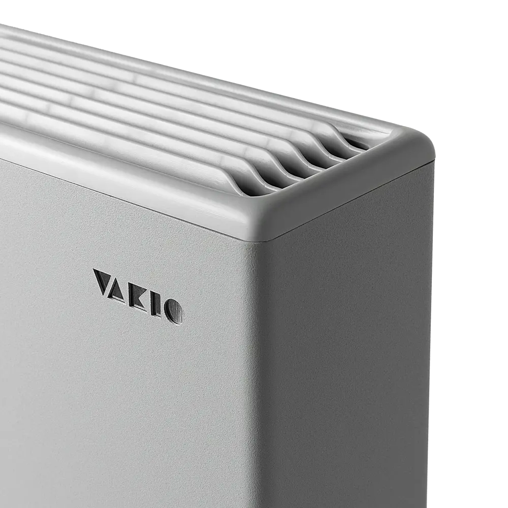 Приточный клапан Vakio Kiv New Space Gray 35 дБ 60 м3/ч цвет серебристый 88718431 STLM-2187986  - Вид №1