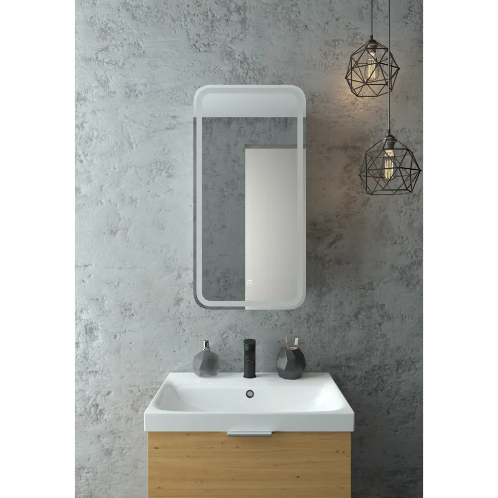 Santreyd Elmer — Зеркальный шкаф с LED-подсветкой для ванной 89180068 STLM-0079578 - Вид №9