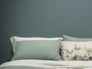 LA FABBRICA DEL LINO Однотонная наволочка Basic