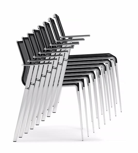 ICF Кожаное кресло с подлокотниками Stick chair sun-id-1471871 - Вид №2