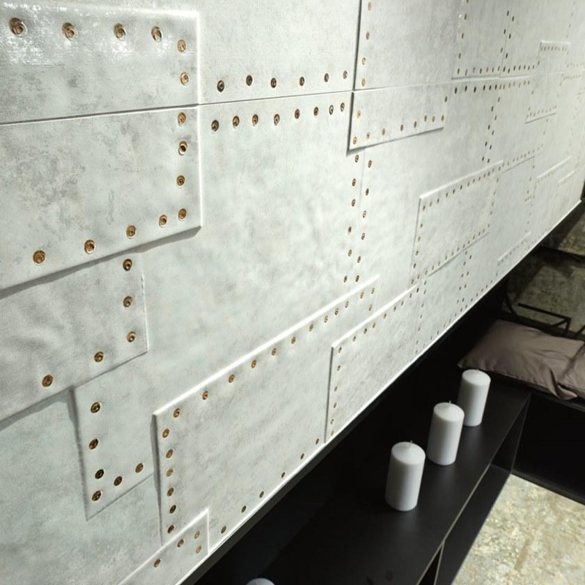 Aparici Керамическая настенная плитка под металл для интерьера Grunge sun-id-1481956 - Вид №2