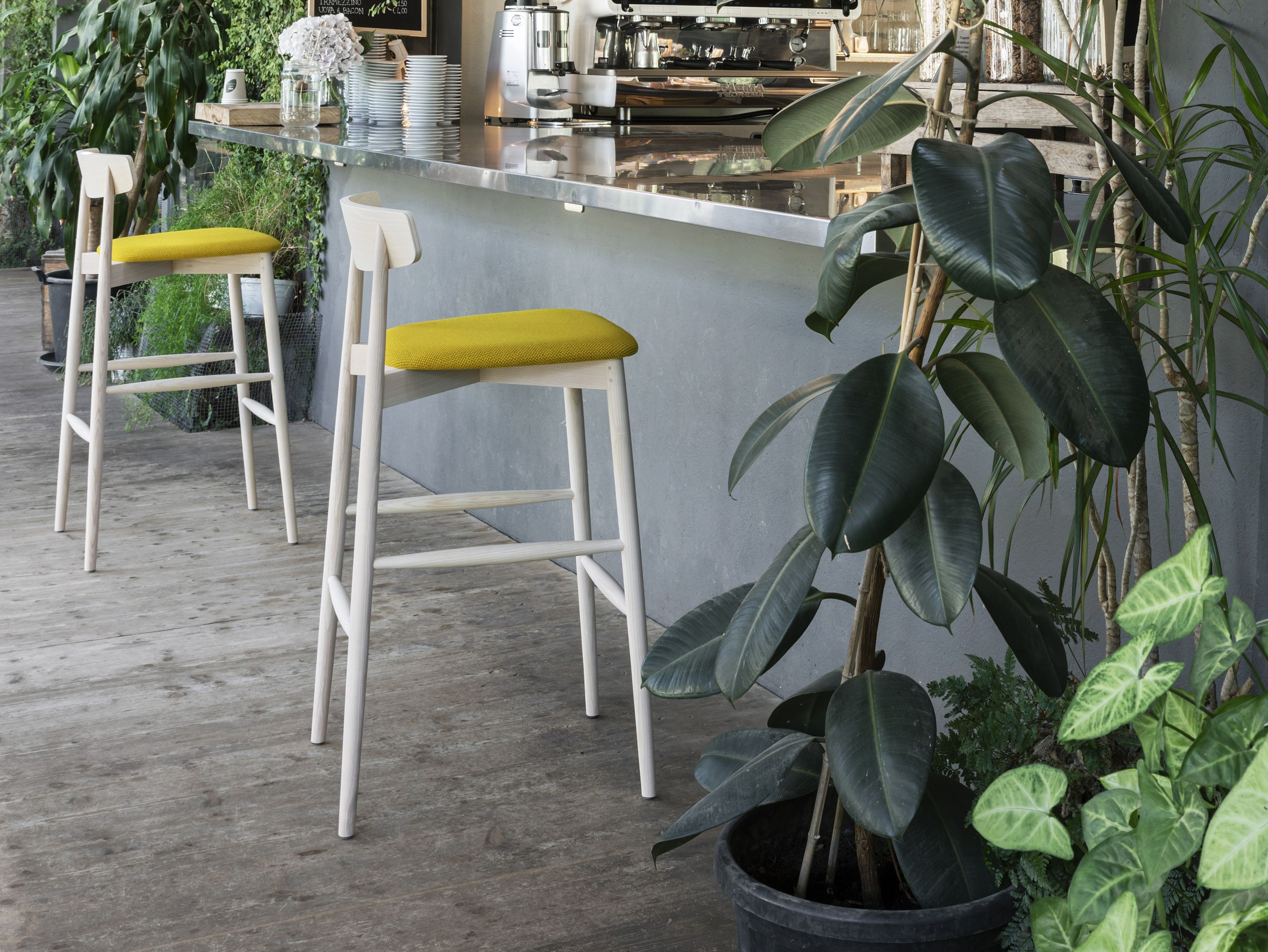 Высокий стул с подставкой для ног Miniforms Claretta ARCH-00084591 - Вид №1