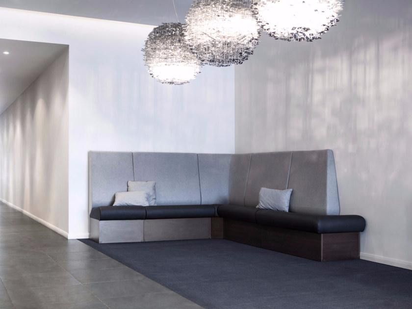 Sits Модульный угловой диван из ткани для контрактного использования sun-id-1454640 - Вид №4