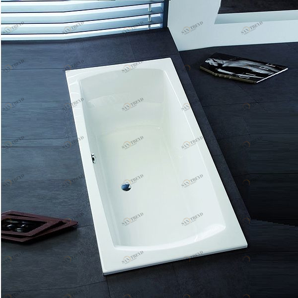 Ванна встраиваемая LARGO 170х90 см с аэромассажем Deluxe HOESCH 3709