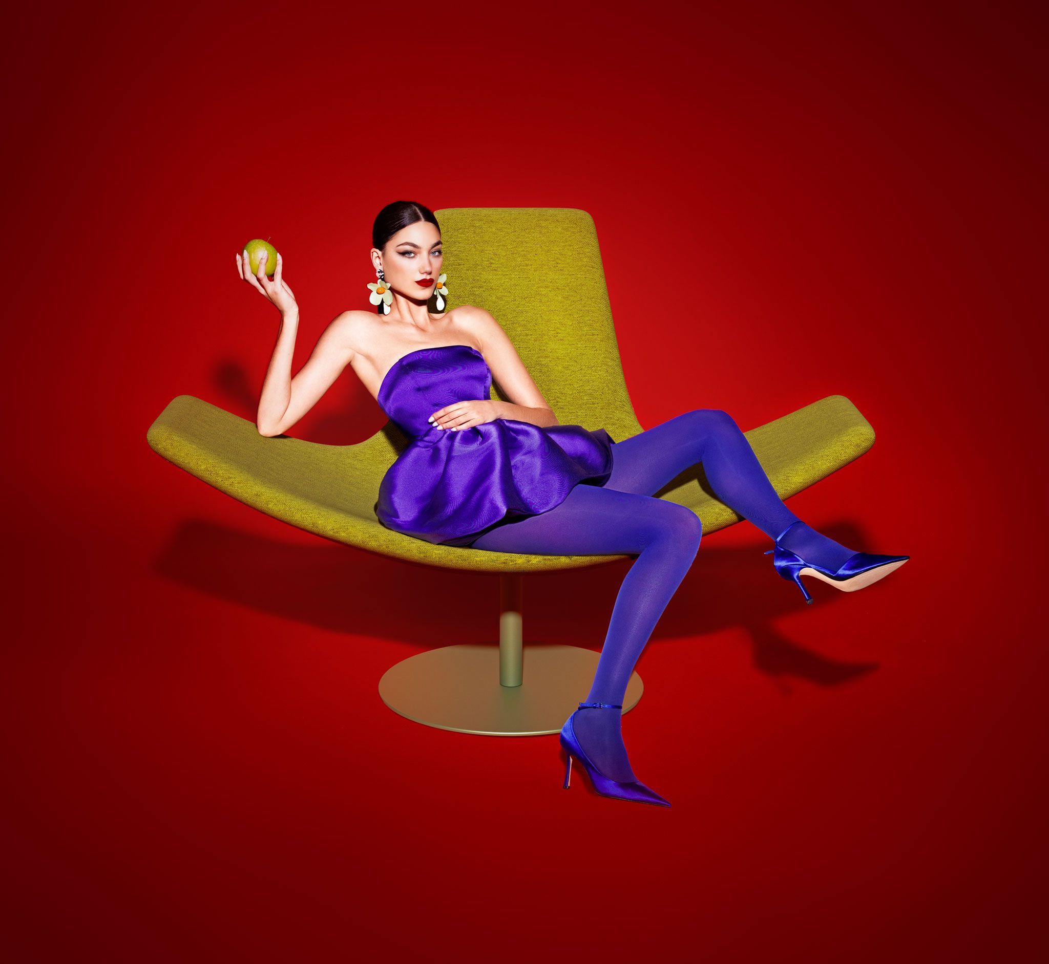 Тканевое кресло Qeeboo WING ARMCHAIR FABRIC A ARCH-00109779 - Вид №7