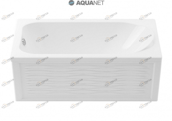 Ванна акриловая AQUANET NORD 160х 70 каркас сварной без экрана (205533) NORD 12153