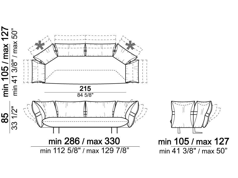 Диван Arketipo Smooth Operator ARCH-00089694 - Вид №6