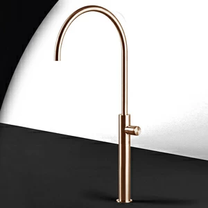 Смеситель для раковины HIRO HIR13R розовое золото