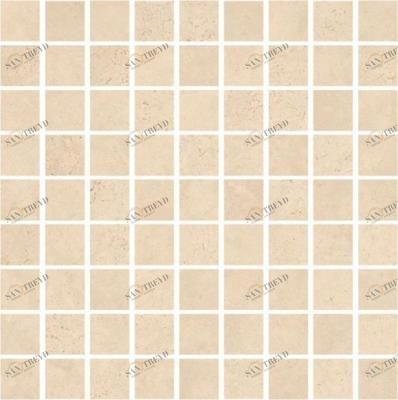 Мозаика K-1003/LR/m01 MARBLE TREND CREMA MARFIL 30х30 Kerranova sun-id-328999