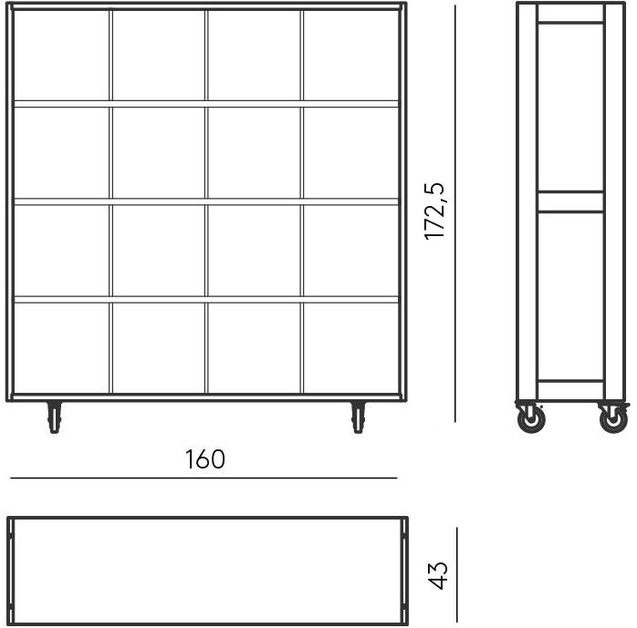 DE PADOVA Открытый контейнер на колесах sun-id-1372610 - Вид №3