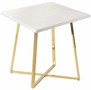 30548 Стол Haku Gold 80x80 белый R-HOME
