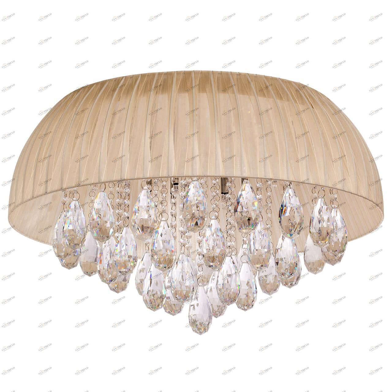 Потолочный светодиодный светильник MW-Light Жаклин 5 465015217 MW-LIGHT ДИЗАЙНЕРСКИЕ, ЖАКЛИН 5 202784 Бежевый 