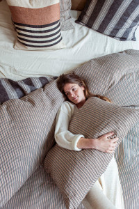 Постельное белье в полоску