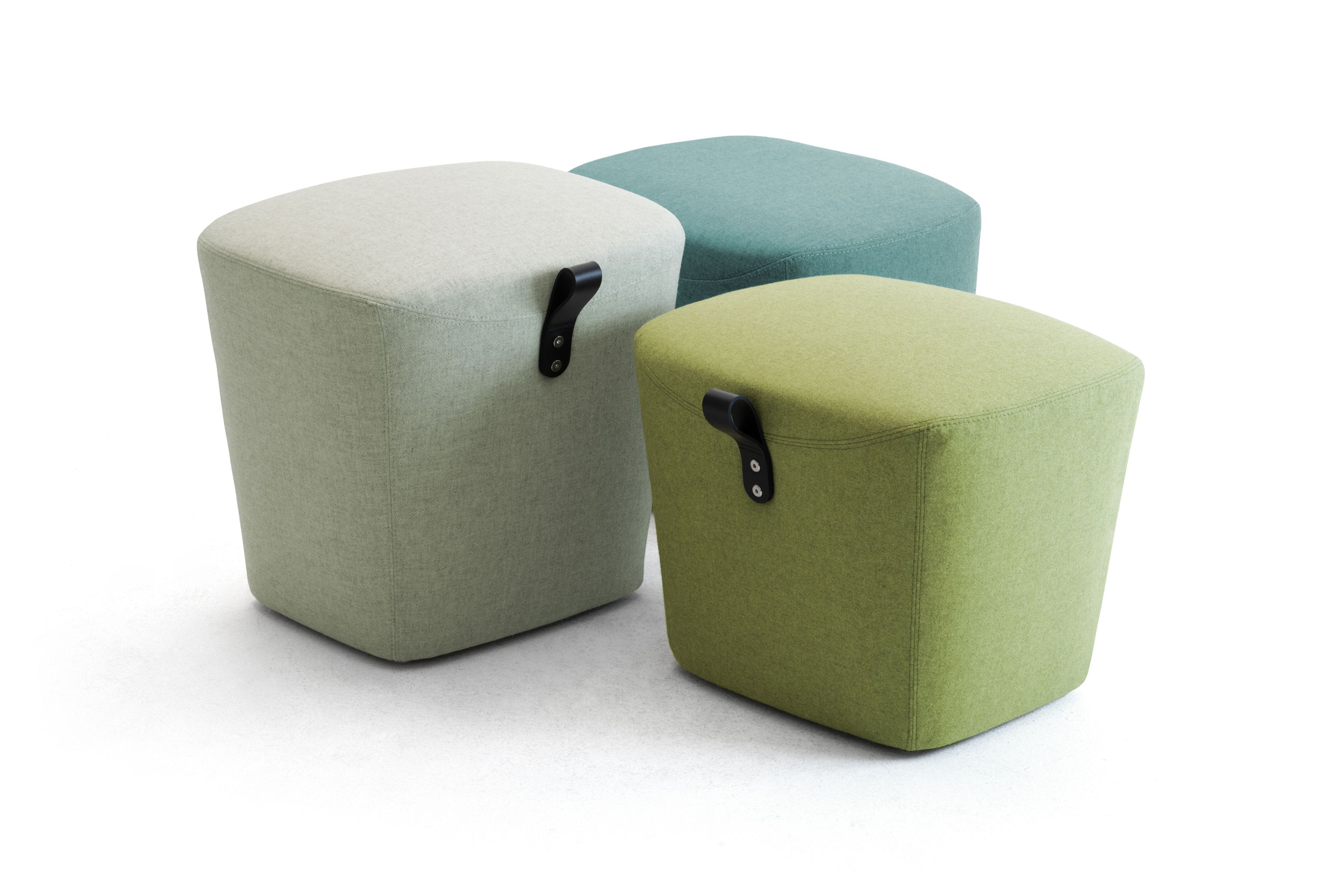 Кожаный прямоугольный пуф для контракта Leyform Виктория ARCH-00124818 - Вид №3