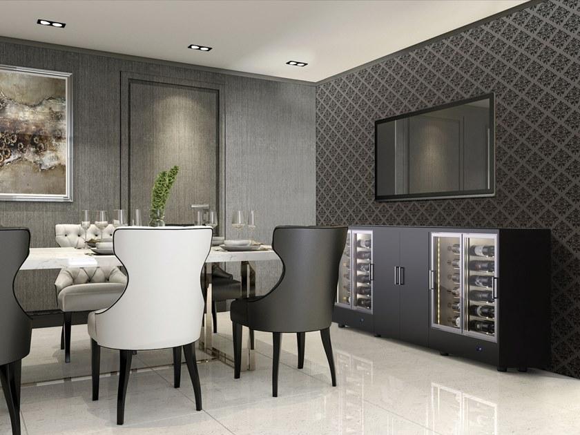 EXPO Алюминиевый винный шкаф со стеклянными дверцами Mod 20 Md-m22 / md-c22 - Вид №2