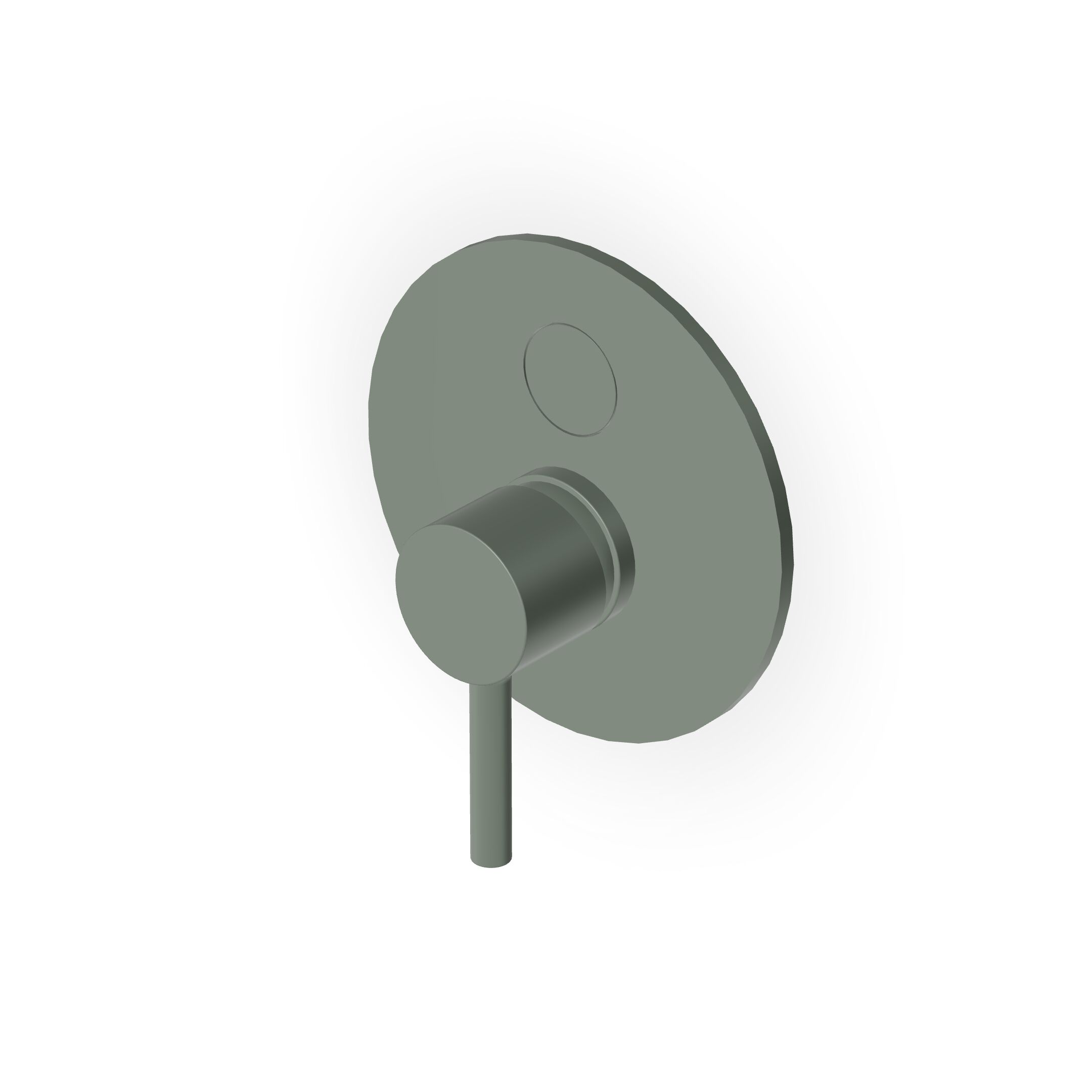 Однорычажный настенный смеситель для ванны / душа с переключателем Zucchetti Pan S ARCH-00126819 - Вид №4