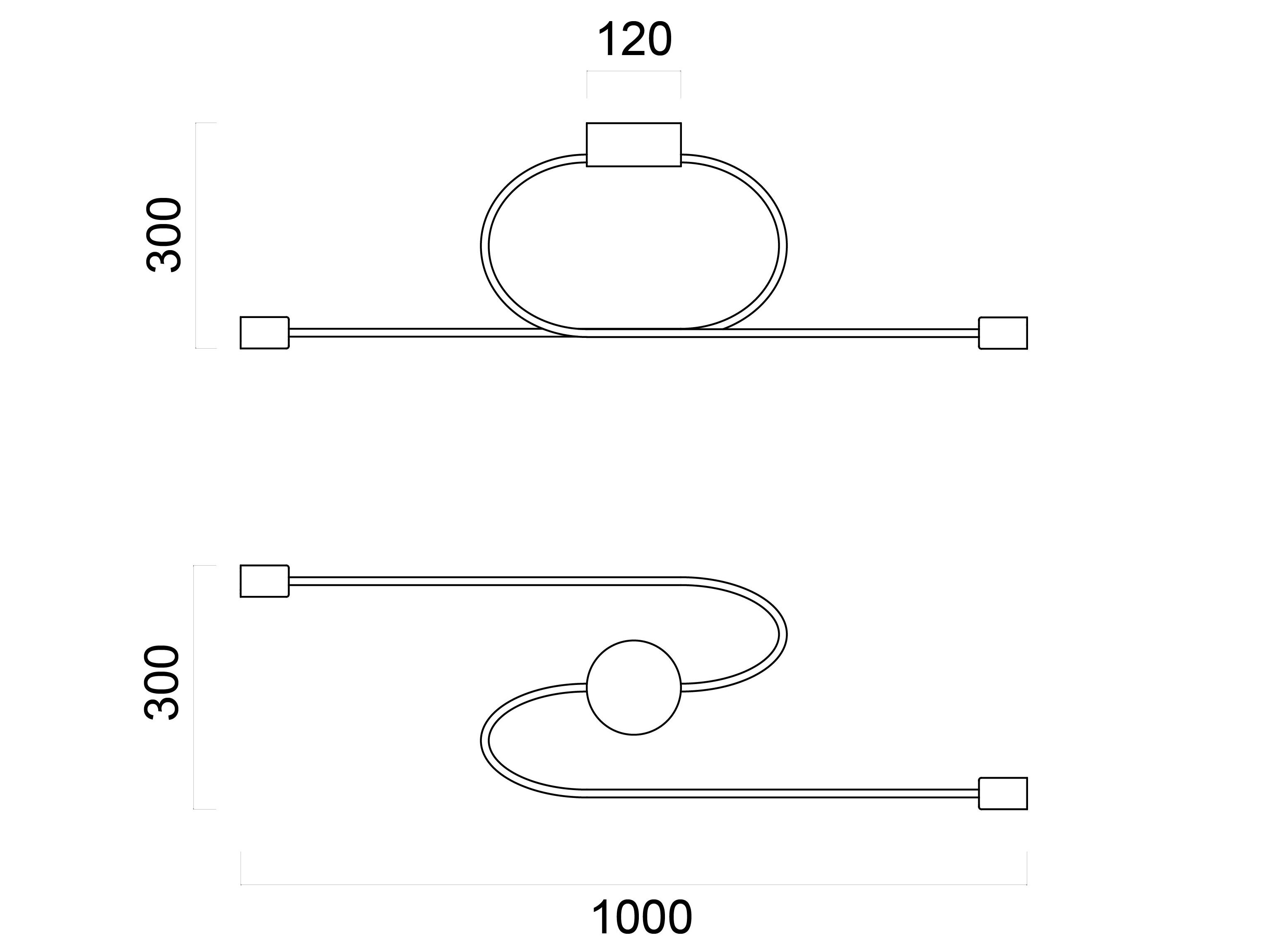 Светодиодный потолочный светильник WayPoint DUETTO ARCH-00044259 - Вид №19