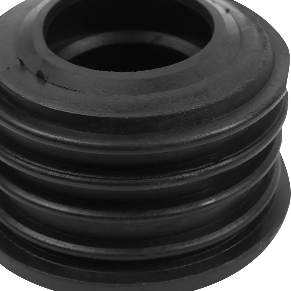 Манжета переходная ø40х73 мм трехлепестковая черная СИМТЕК STLM-2072523 - Вид №1