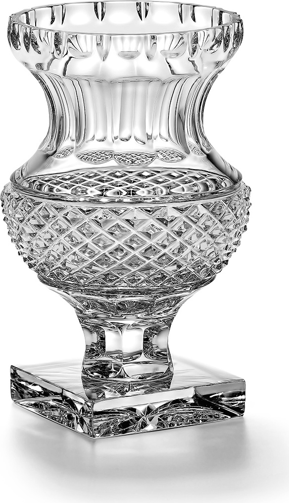 10629636 Avdeev Crystal Ваза для цветов "Рим" Хрусталь 