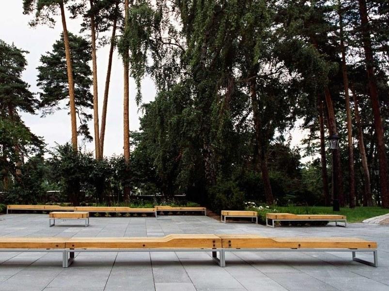 VESTRE Модульная скамья из стали в современном стиле без спинки sun-id-1468277 - Вид №7