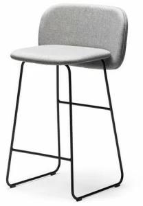 CHAIRS & MORE Стул с обивкой из саночной ткани с подставкой для ног Chips