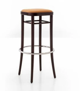 Wiener GTV Design Барный стул высокий, обитый буком Vienna 144