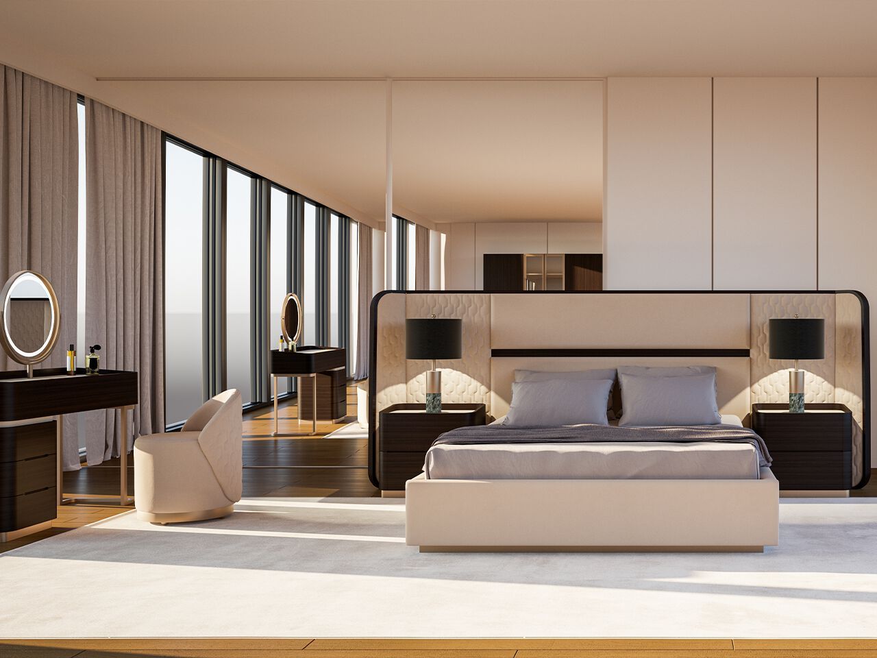 Деревянный туалетный столик NDESIGN Tawny ARCH-00092457 - Вид №3