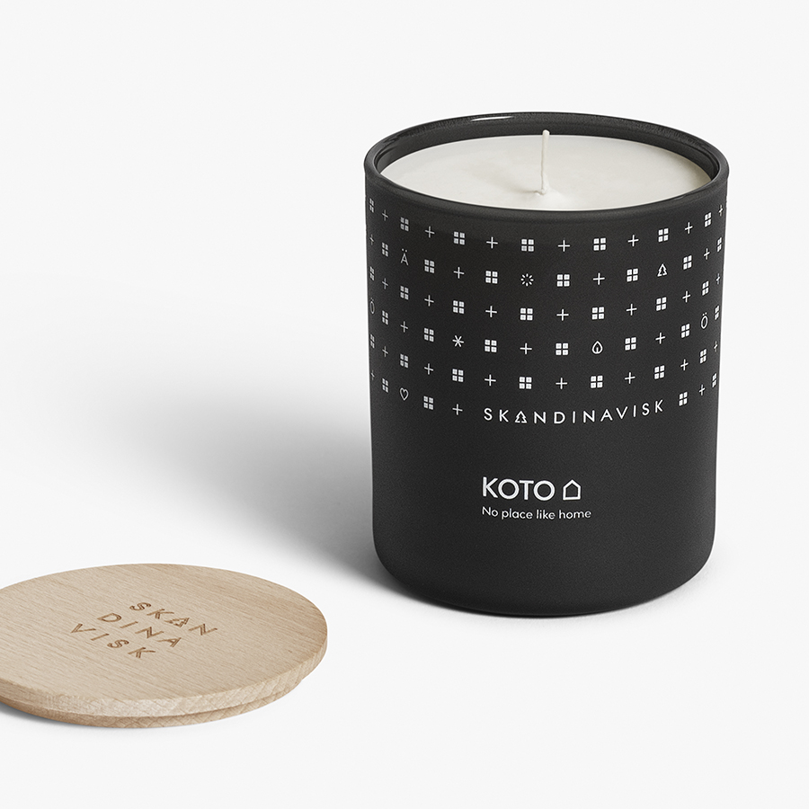 SK20106 Свеча ароматическая koto с крышкой, 200 г (новая) S K A N D I N A V I S K  - Вид №5
