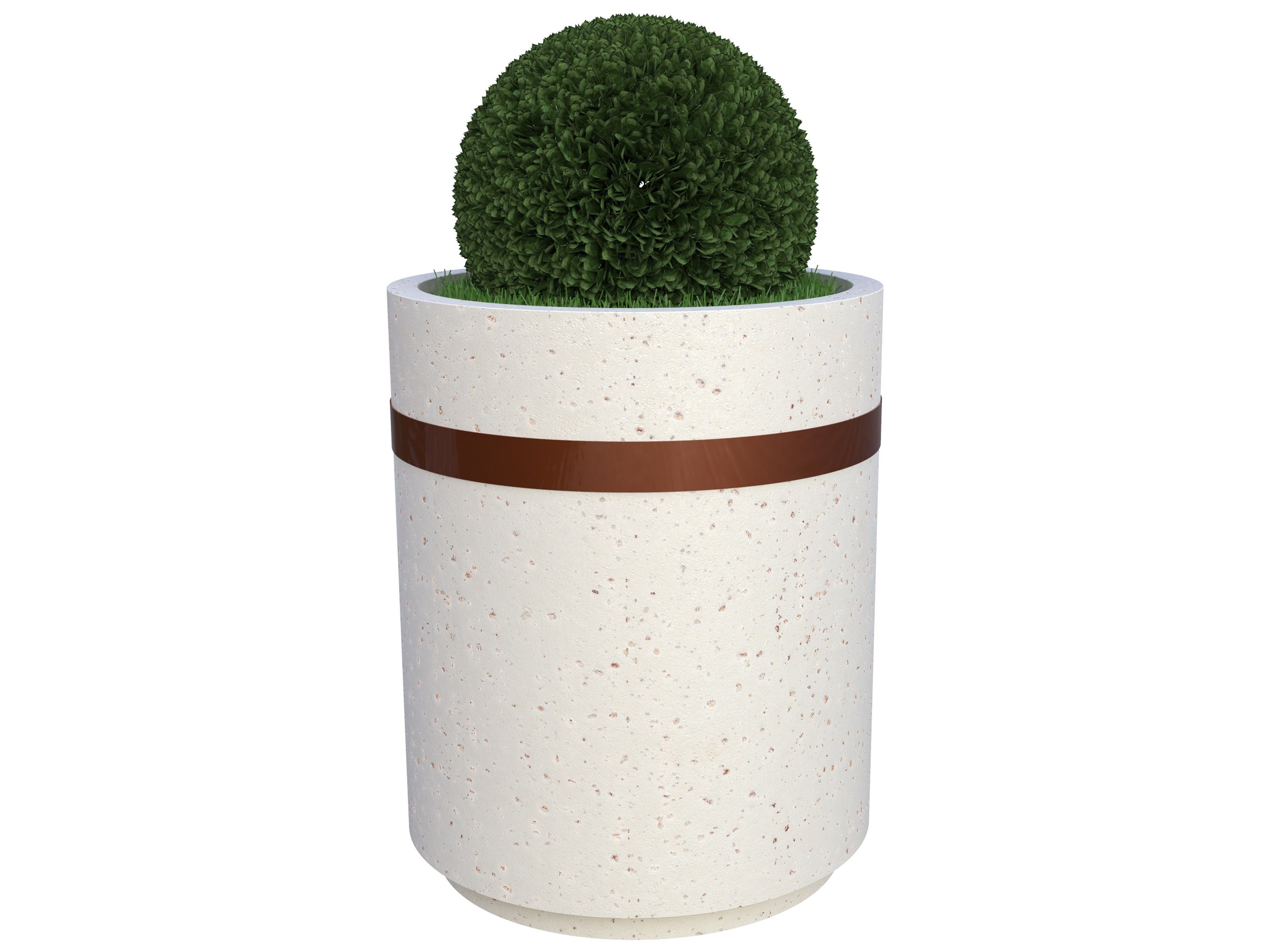 Круглый бетонный плантатор Lazzari GIUSY ARCH-00111187