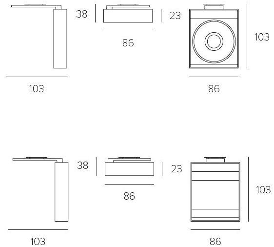 Letroh Регулируемый встраиваемый светодиодный светильник Neutra sun-id-1505446 - Вид №4