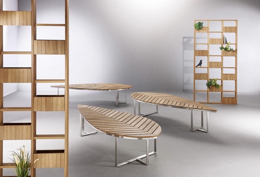 MOBIKA GARDEN Кашпо из тика / садовая перегородка sun-id-1353190 - Вид №2