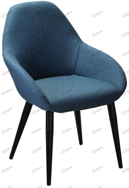 30415 Кресло Kent Сканди Блю Арт Черный R-HOME 4101193h