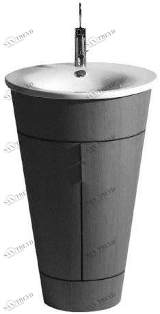 Напольная раковина стоящая овальная Duravit Starck 1 sun-id-1418930