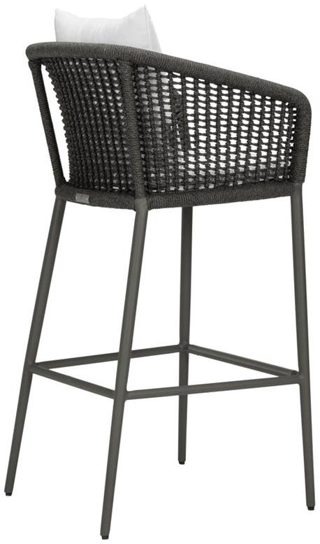 JANUS et Cie Барный стул из морской веревки с подлокотниками Knot sun-id-1415298 - Вид №8