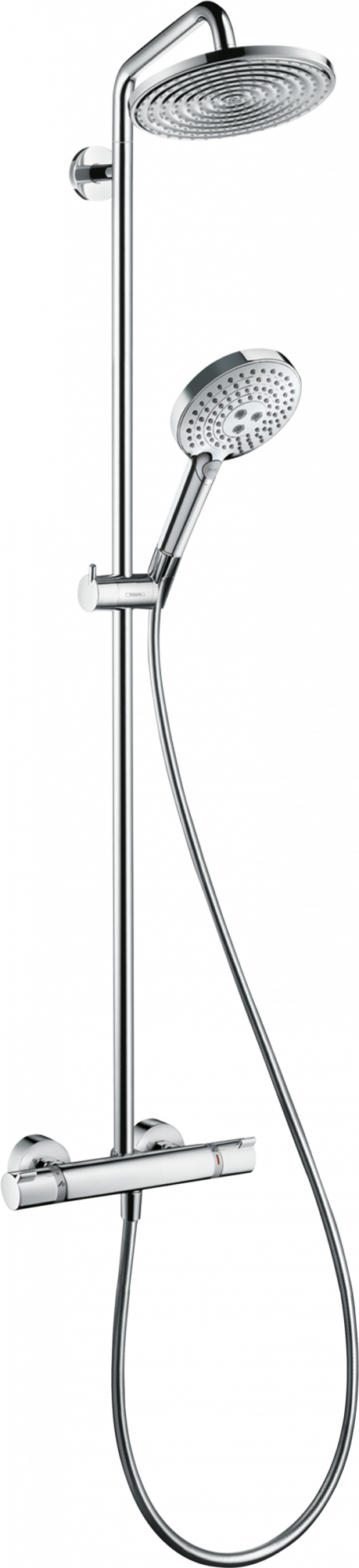 27116000 Raindance S Showerpipe 240 1jet EcoSmart 9 л / мин с термостатом Hansgrohe 