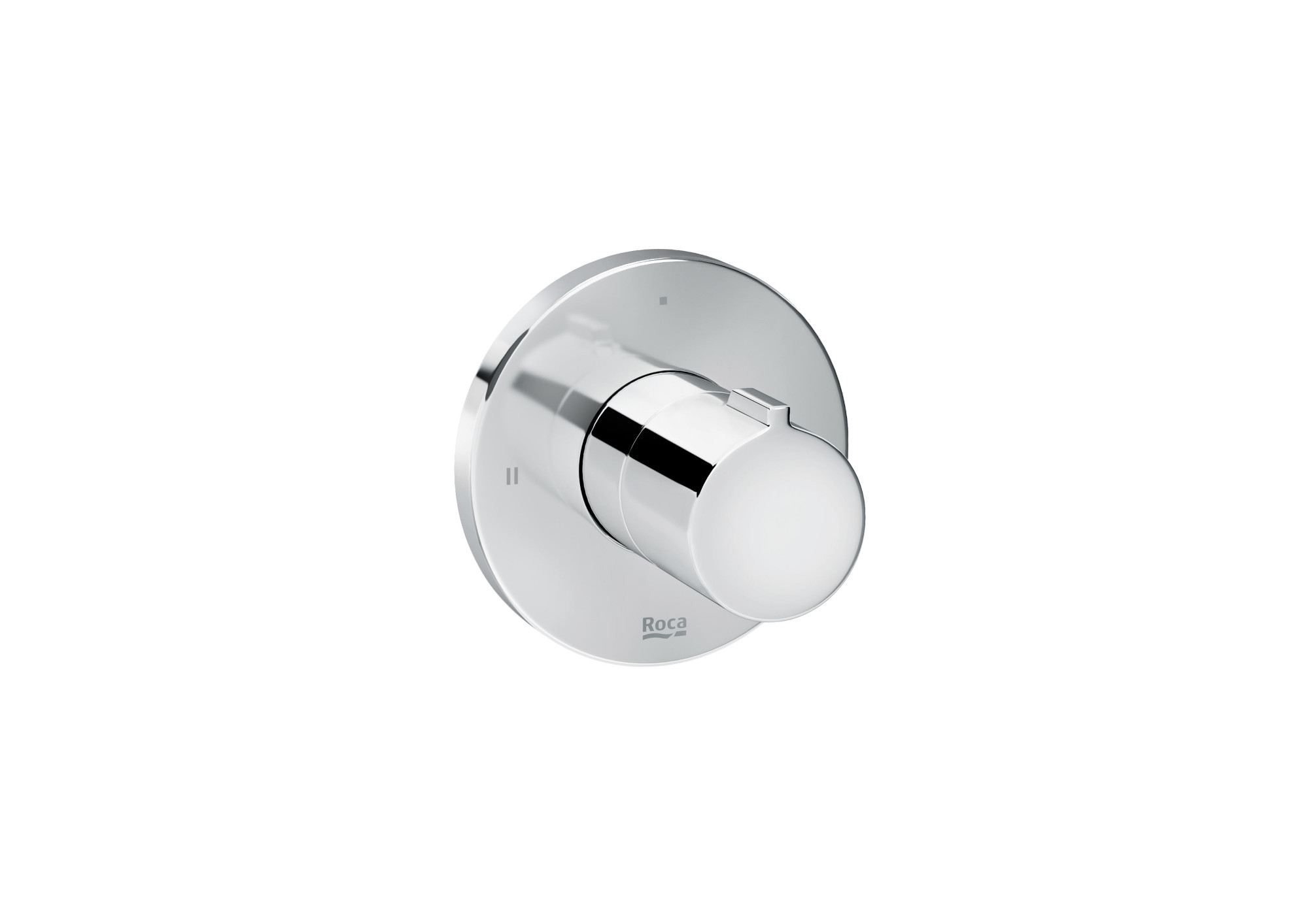 A5A154AC00 КРУГЛЫЙ - 1/2" двухсторонний дивертор, внешний узел. Необходимо дополнить A525166803 ROCA Aqua