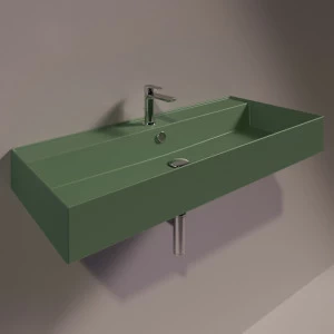 AG101MIRTOMATT Подвесная раковина настенная прямоугольная Simas Agile