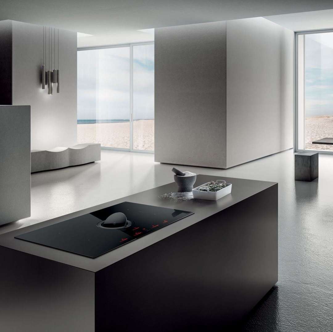 NIKOLATESLA SWITCH BL/A/83-PRF0146212A Индукционные варочные панели / индукционная, с вытяжкой, 1200 м3/ч, черная Elica  - Вид №5