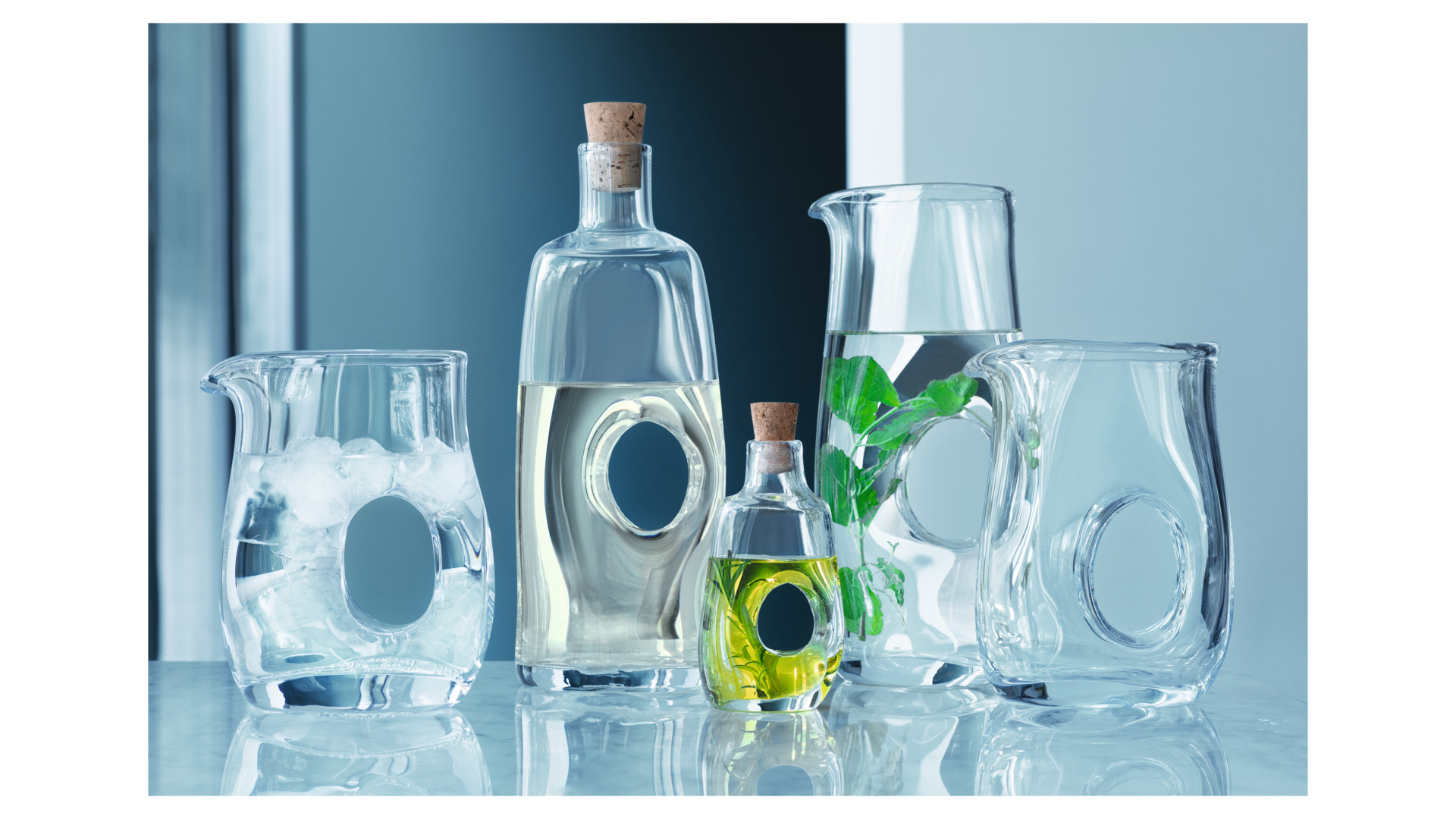 10656124 LSA International Графин с пробкой LSA International, "Void", 1,1л Стекло - Вид №2