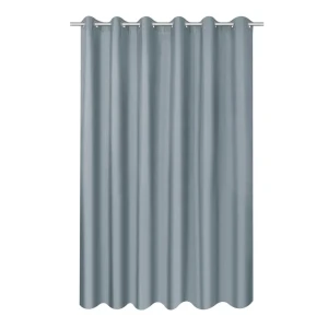 Штора на люверсах «Атена» 200х280 см цвет серый