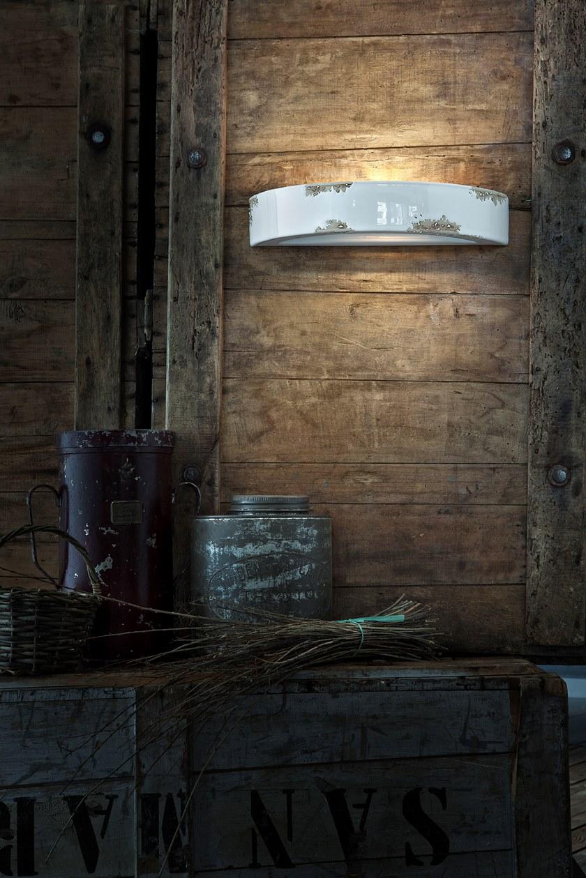 FERROLUCE Галогенный керамический настенный светильник Vintage C304 - c305 - c603 - Вид №1