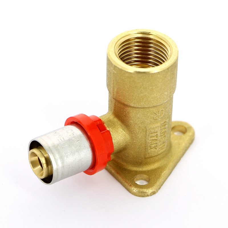 Угол настен. BP 16х1/2" пресс TIEMME 1650004 - Вид №1