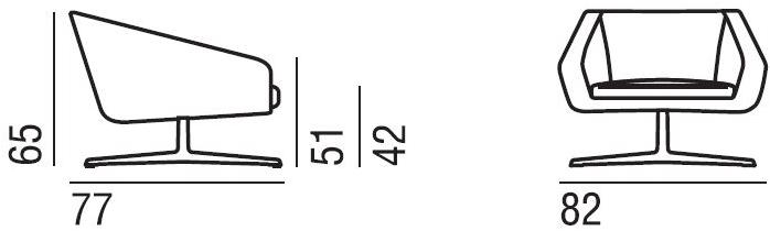 Verzelloni Кресло со съемным чехлом из ткани Sillón sun-id-1452819 - Вид №2