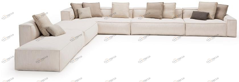 AMURA Модульный угловой диван Davis 338+052+005+023+012