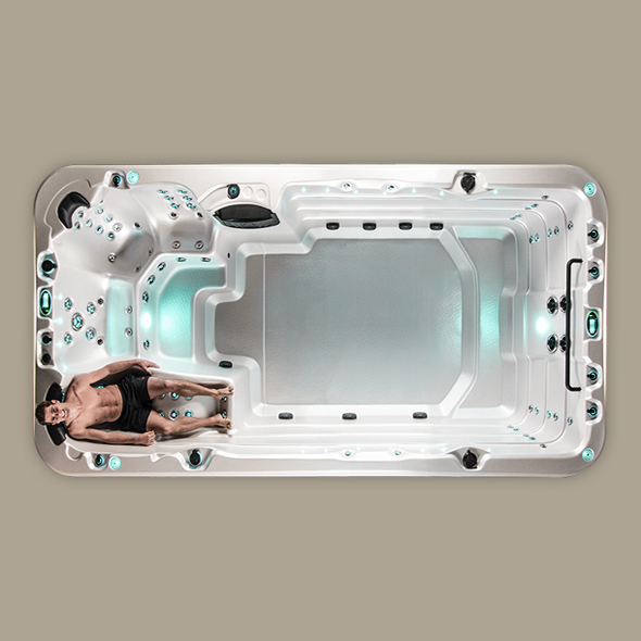 Плавательный спа бассейн vortex spas aquagym max Vortex Spas sun-id-2067990 - Вид №7