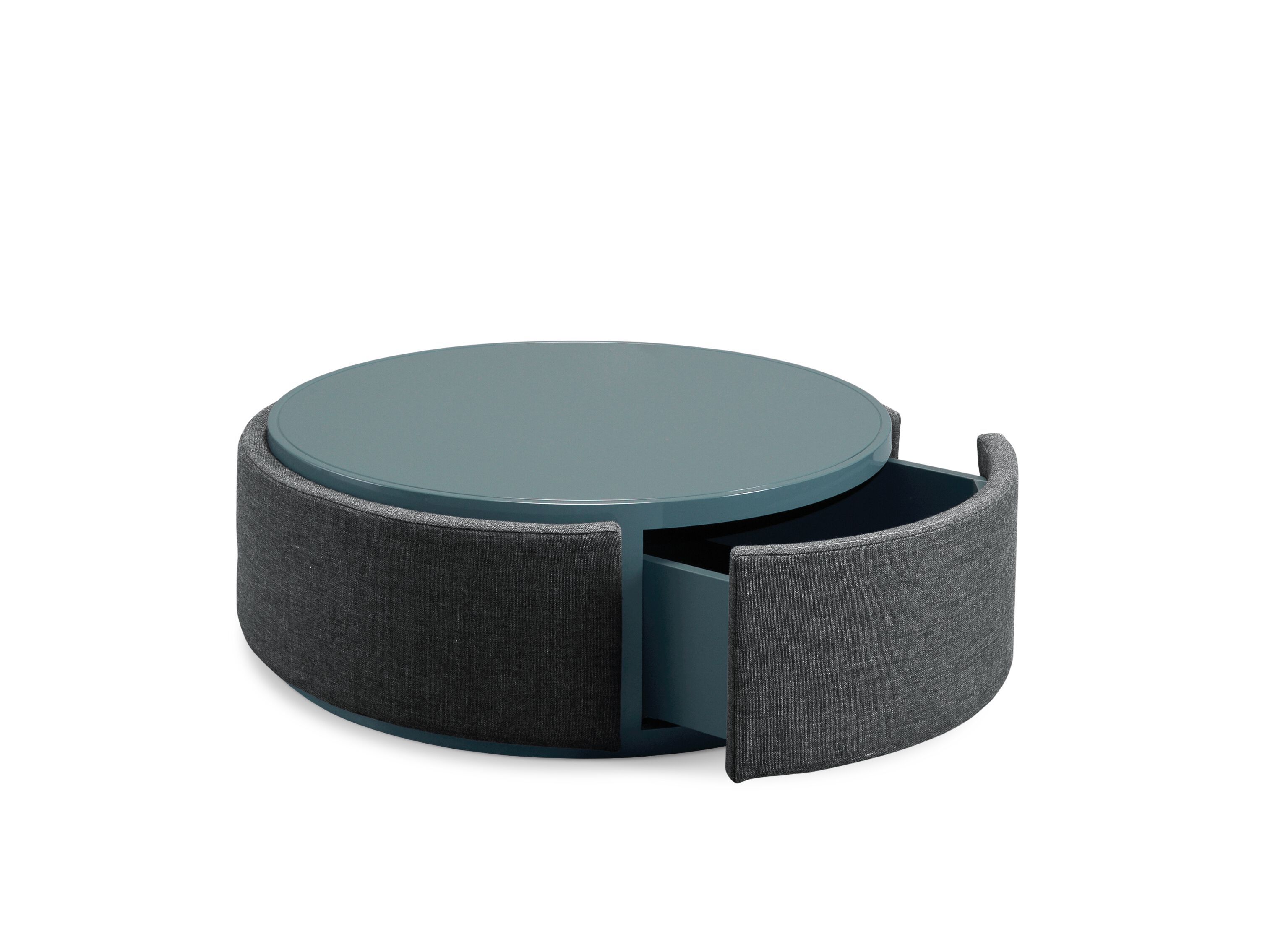 Круглый журнальный столик с отсеком для хранения PRADDY Metro ARCH-00139007