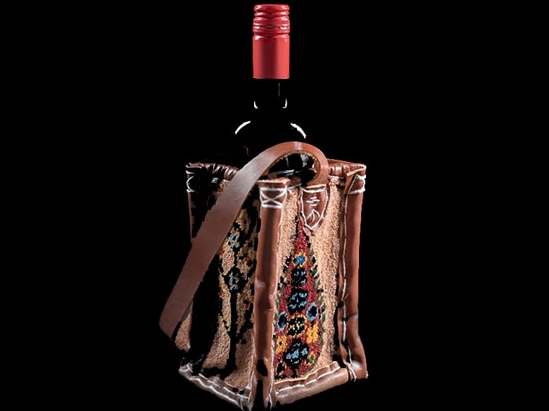 Держатель для бутылок из ткани и кожи Zollanvari Mafrash Wine Carriers ARCH-00004999 - Вид №1