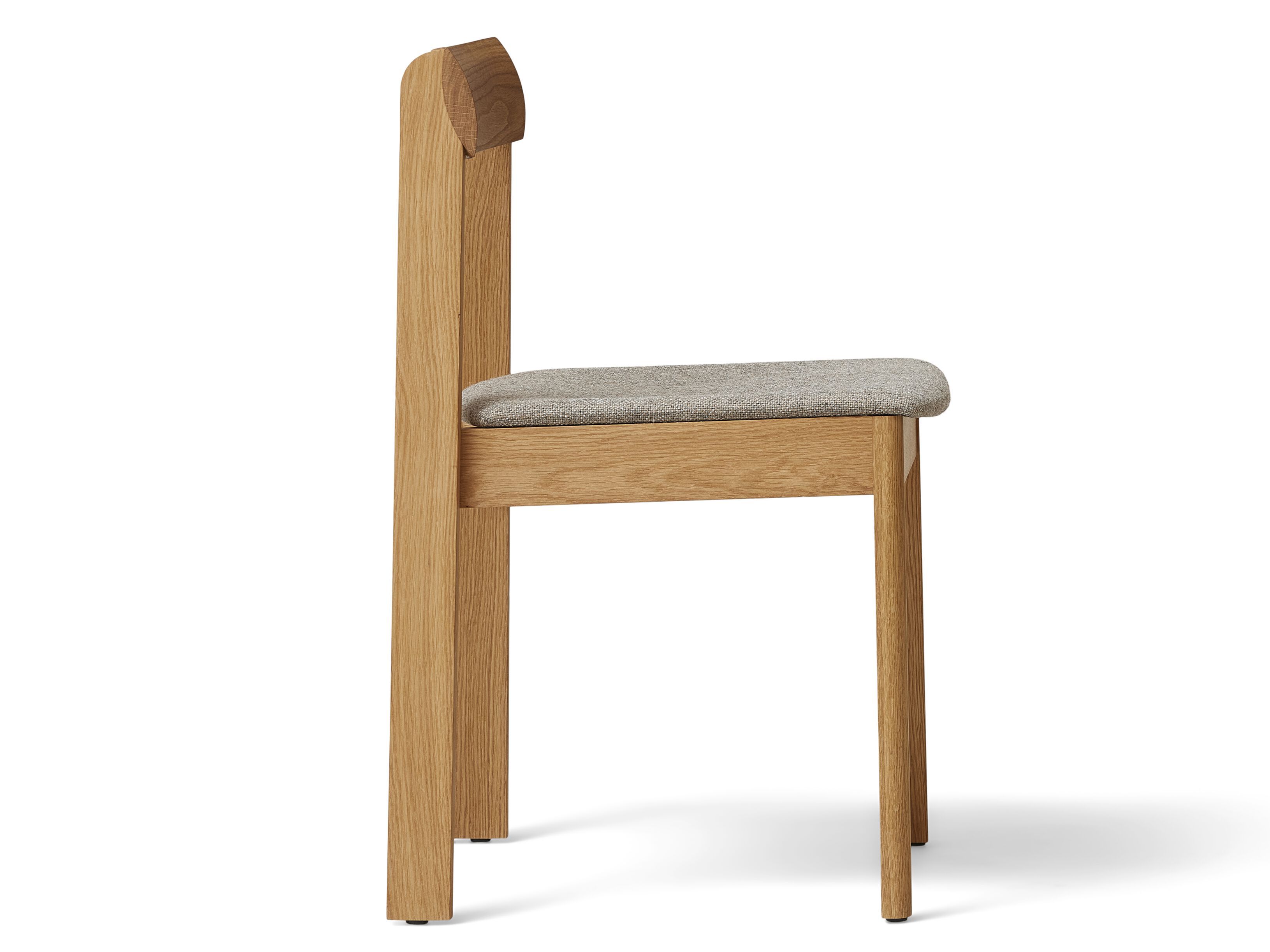 Штабелируемый дубовый стул с мягким сиденьем Form & Refine Blueprint ARCH-00138490 - Вид №12