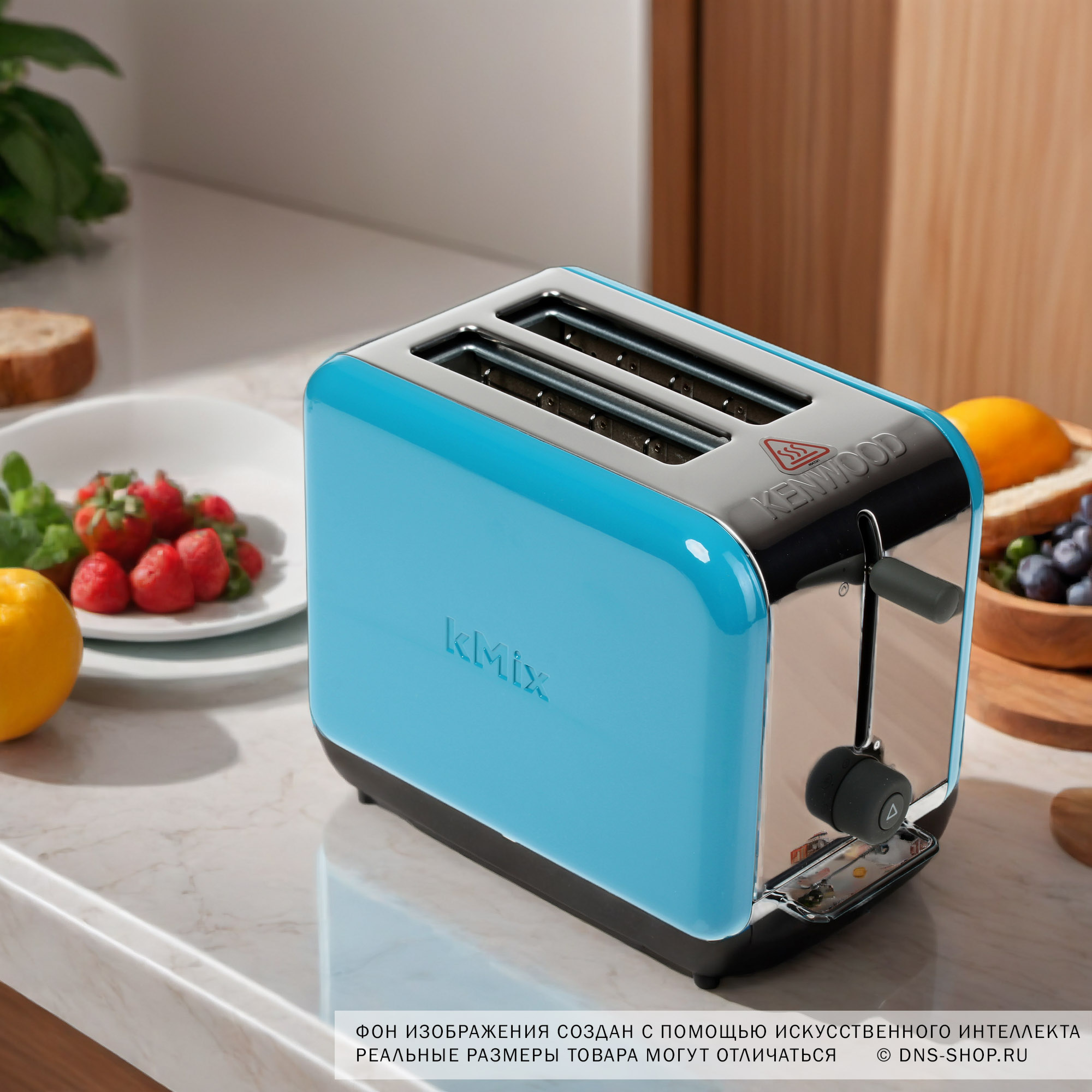 6631681 Тостер Kenwood Kmix TTM023 голубой STDN-0094300 - Вид №9