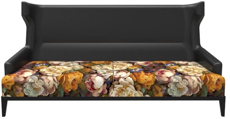 MOMENTI Диван из ткани The black attitude sun-id-1458586 - Вид №4